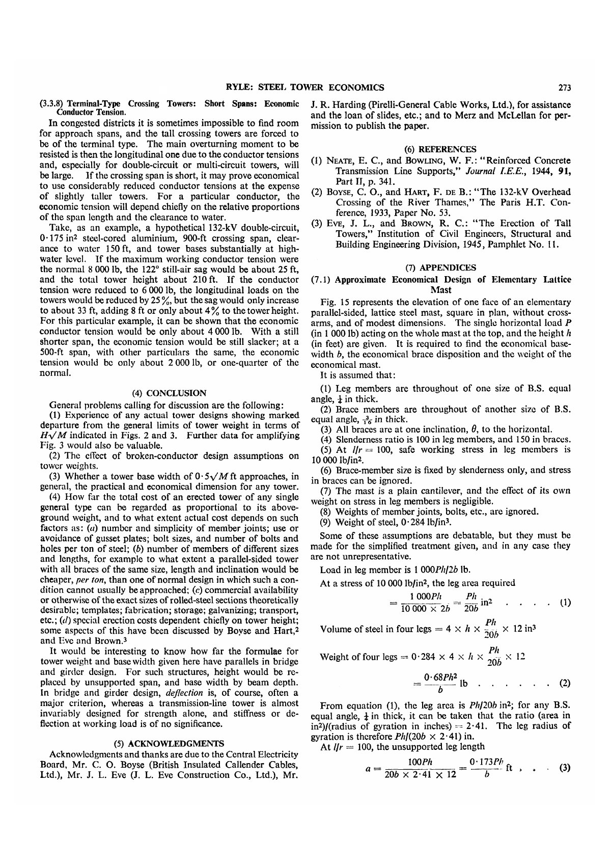 Steel Tower Economics page 11