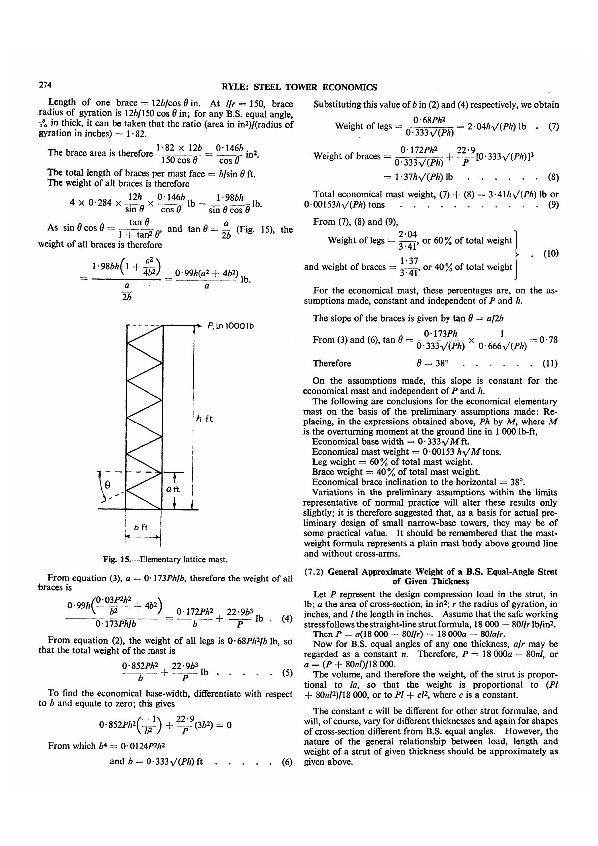 Steel Tower Economics page 12