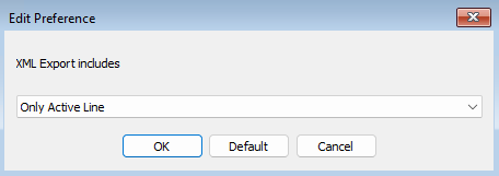 Screenshot guide for PLS-CADD XML Export includes preference